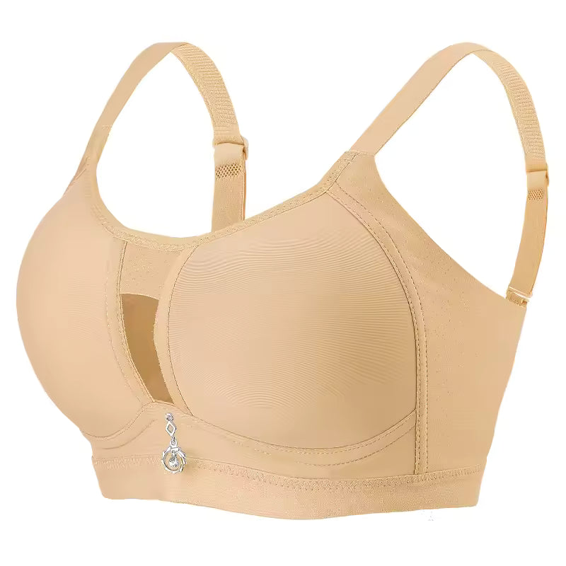 Selmira Nahtloser Drahtloser Push-up BH für Damen – Kein Draht, Plus-Size Bralette
