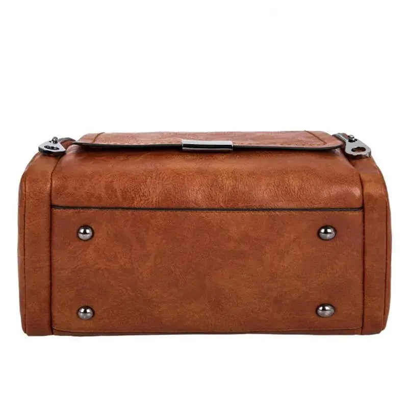 Selmira – Geräumige Handtasche aus weichem mit Riemen und Reißverschluss
