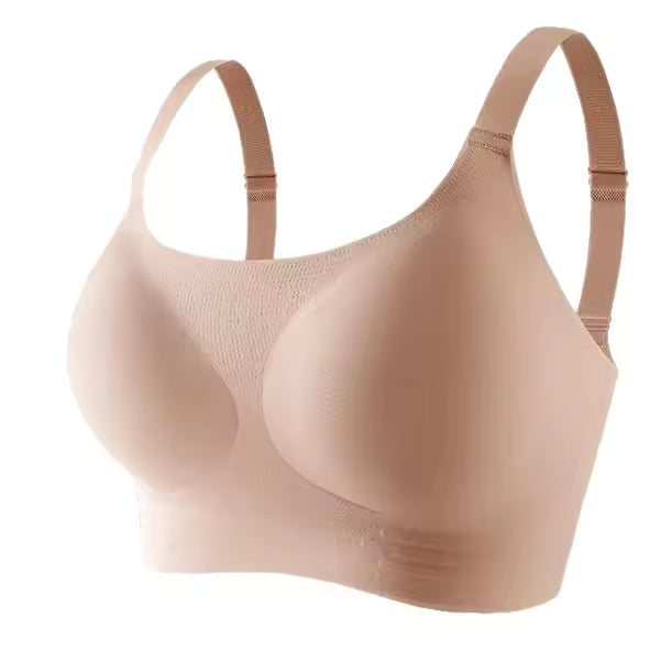 Selmira Big Cup Unsichtbarer Wireless BH – Vollabdeckung Bralette für Damen, Bequemer Alltagstrage-BH