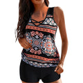 Selmira | Stilvolles Geometrisches Tankini-Set