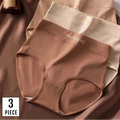 Selmira 3er-Pack Hohe Taille Nahtlose Slips – Weiche, Atmungsaktive, Bequeme Unterwäsche (Plus Size)