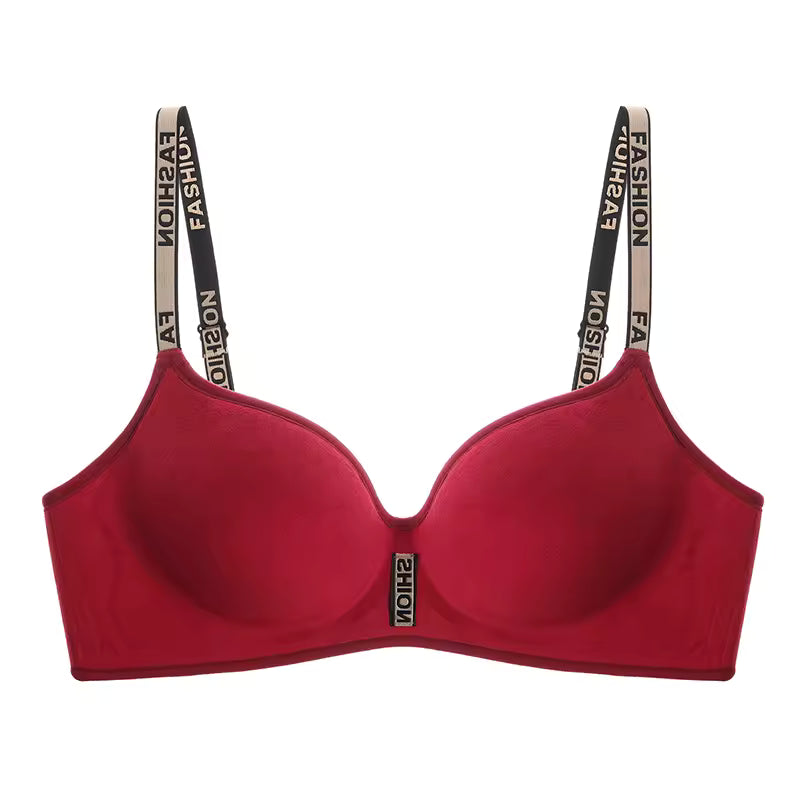 Selmira Flanell Wärmender BH – Dickes Wireless Push-up Bralette für Winterkomfort