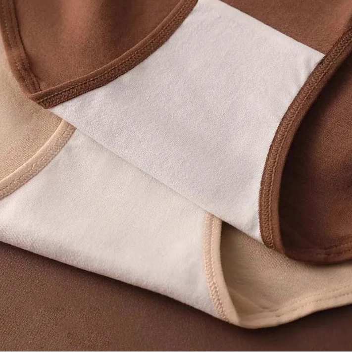 Selmira 3er-Pack Hohe Taille Nahtlose Slips – Weiche, Atmungsaktive, Bequeme Unterwäsche (Plus Size)