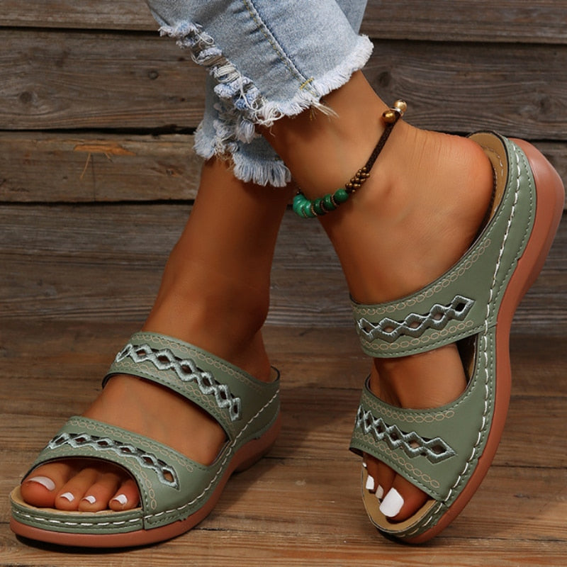 Selmira | Gepolsterte orthopädische Sandalen