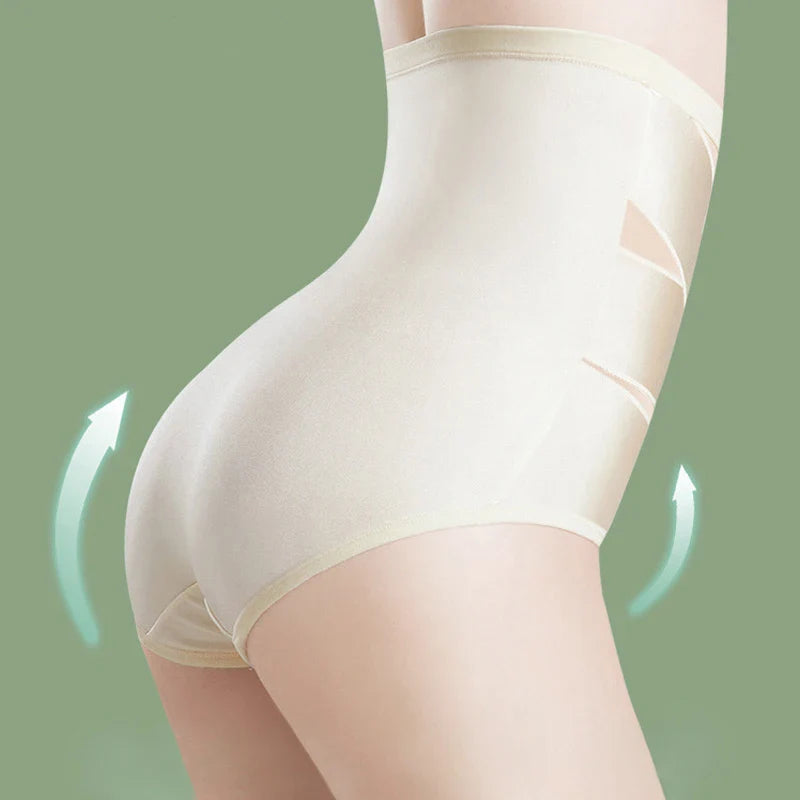 FallSweet 1/3PCS Große Größe Baumwollslips – Hohe Taille, Weiche Atmungsaktive Unterwäsche