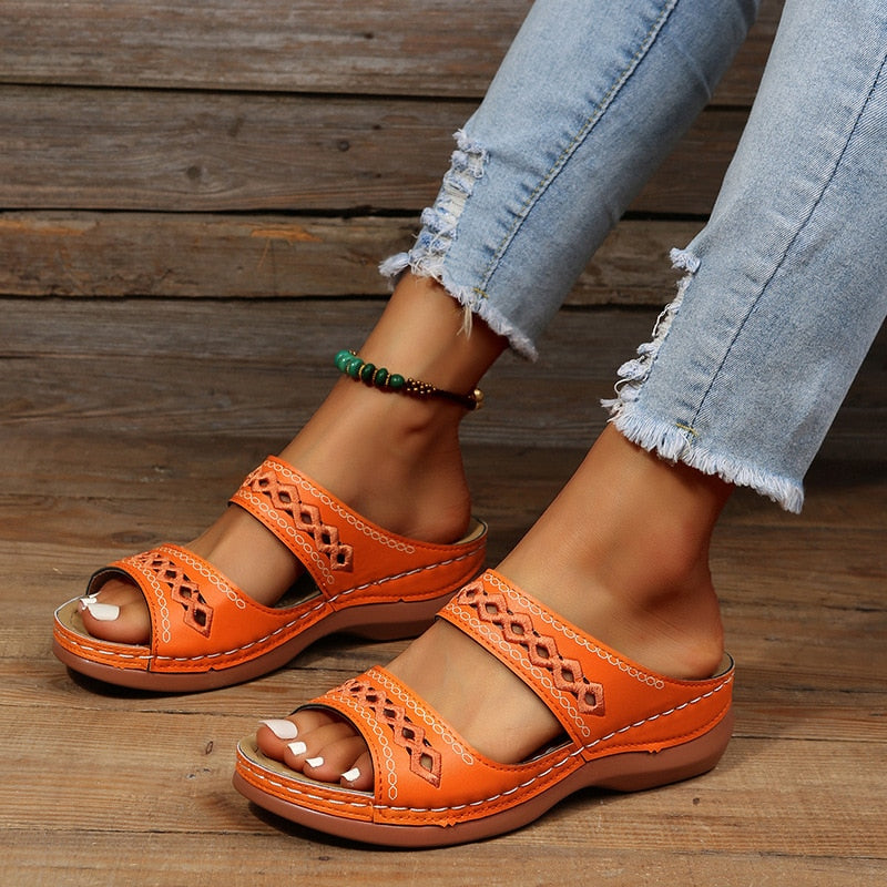 Selmira | Gepolsterte orthopädische Sandalen