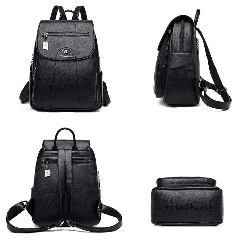 Selmira | Diebstahlsicherer rucksack mit Großem Fassungsvermögen für Damen