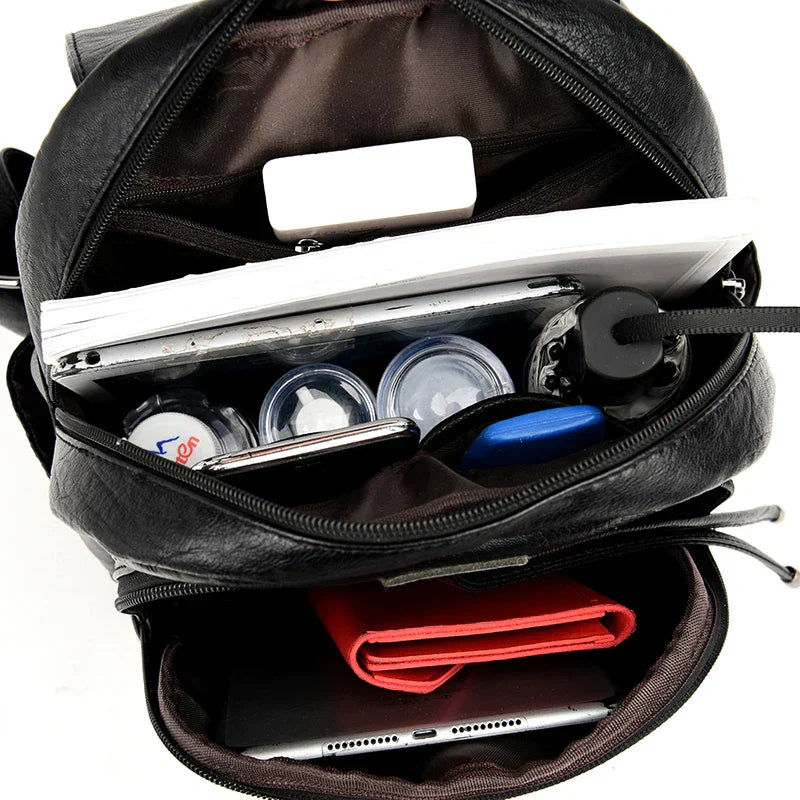 Selmira | Diebstahlsicherer rucksack mit Großem Fassungsvermögen für Damen