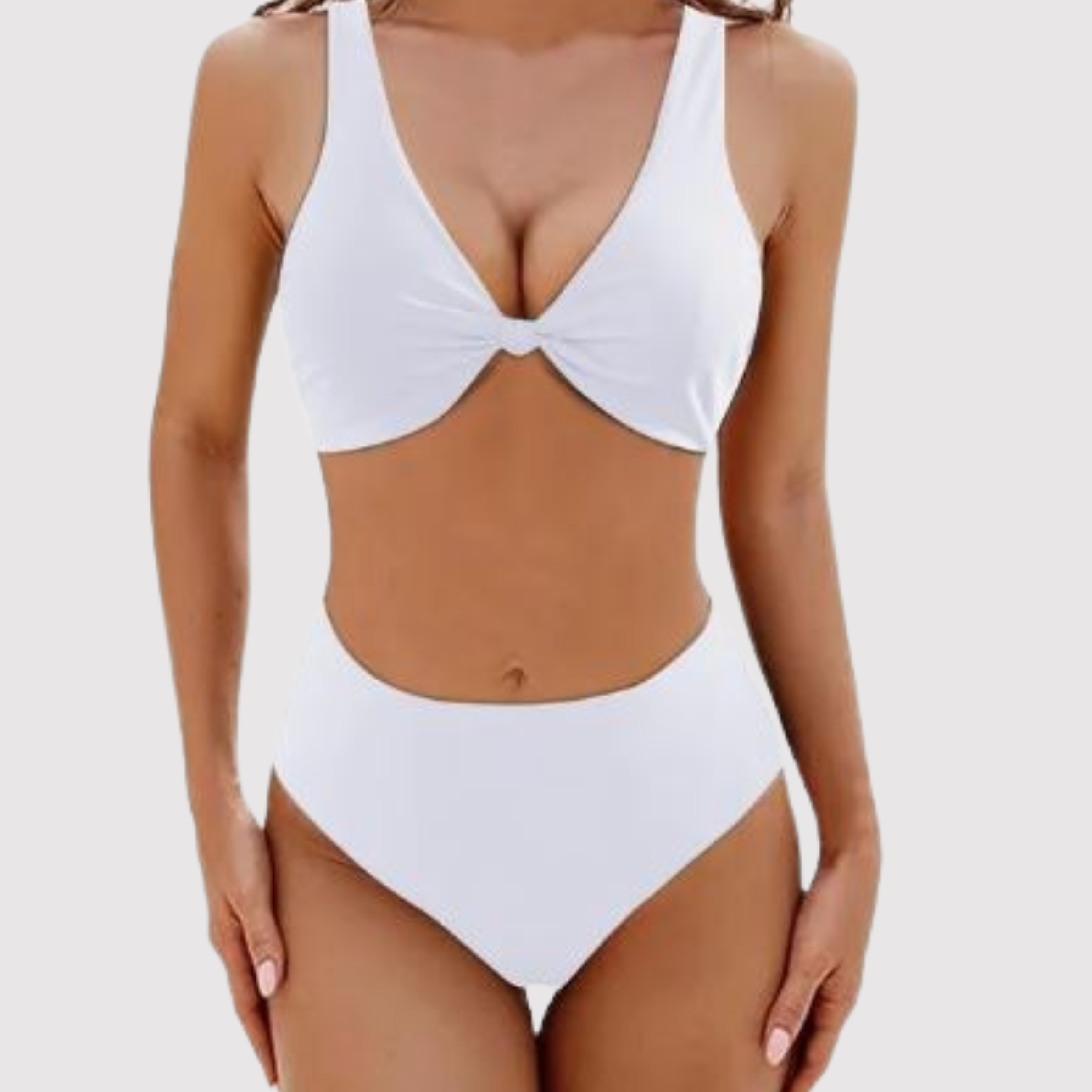 Selmira | Tiefe V-Neck Badeanzug für Frauen Livia