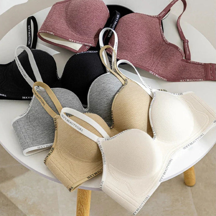 Selmira Nahtloser Push-up BH – Drahtloses Bralette für kleine Brüste, Bequeme Unterwäsche (S-XL)