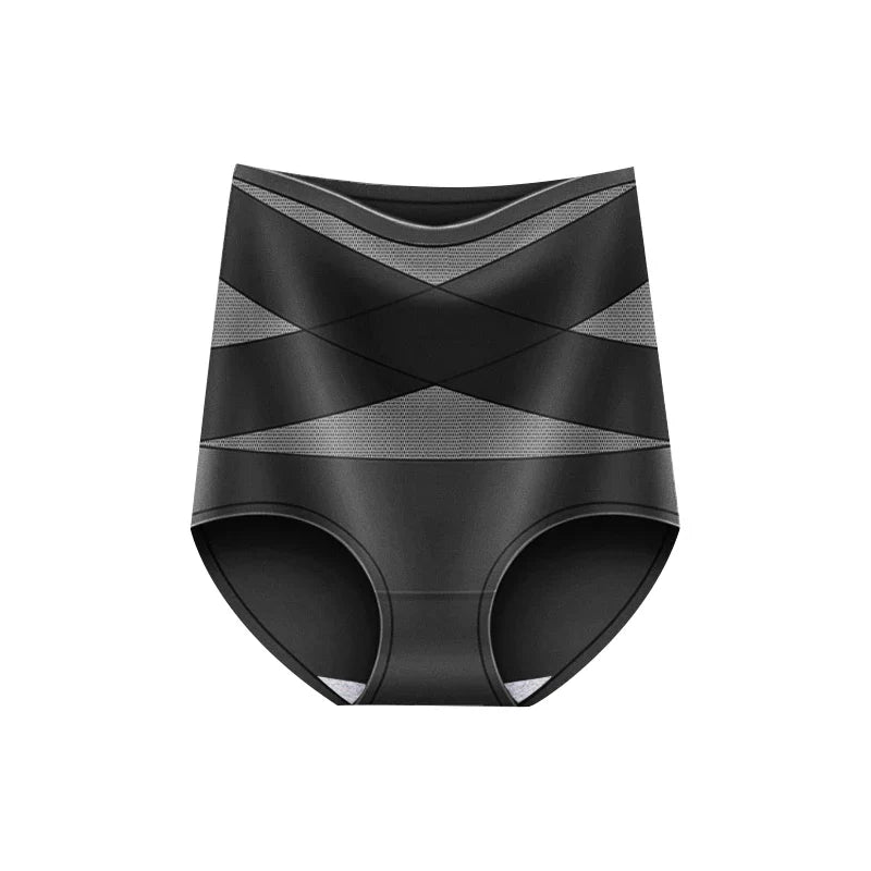 FallSweet 1/3PCS Große Größe Baumwollslips – Hohe Taille, Weiche Atmungsaktive Unterwäsche