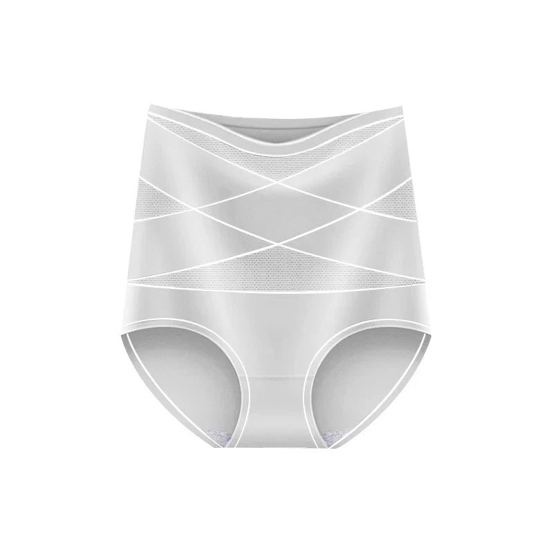 FallSweet 1/3PCS Große Größe Baumwollslips – Hohe Taille, Weiche Atmungsaktive Unterwäsche