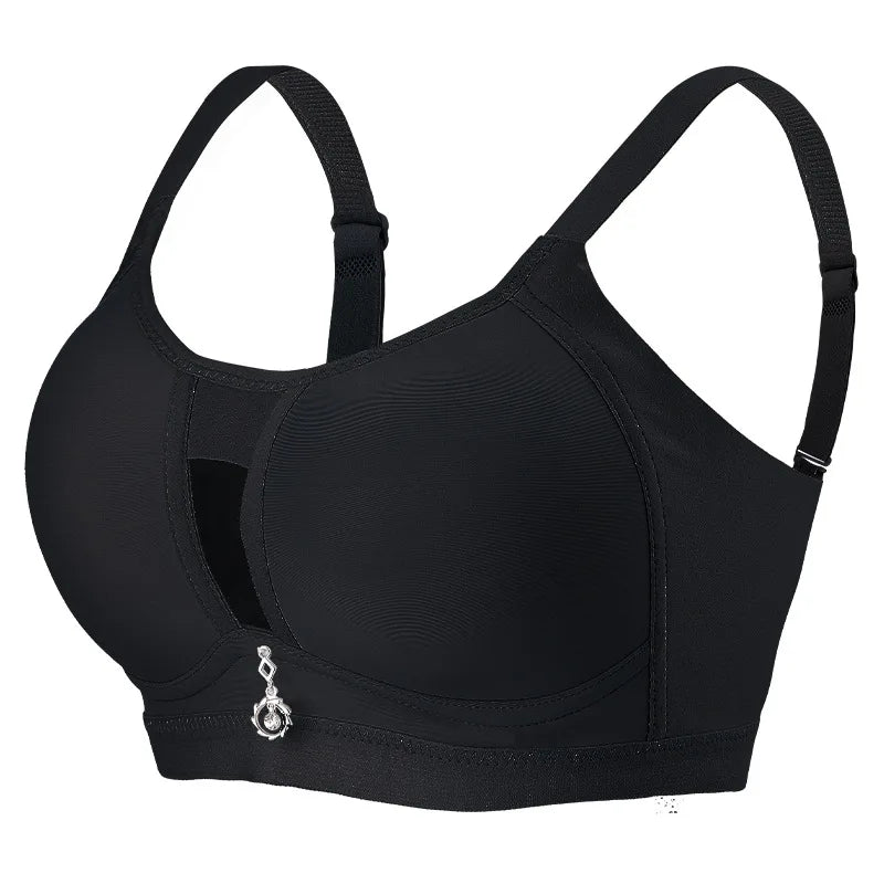 Selmira Nahtloser Drahtloser Push-up BH für Damen – Kein Draht, Plus-Size Bralette