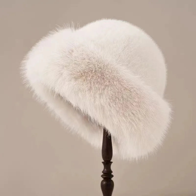 Selmira | Luxus Kunstpelz Winterhut