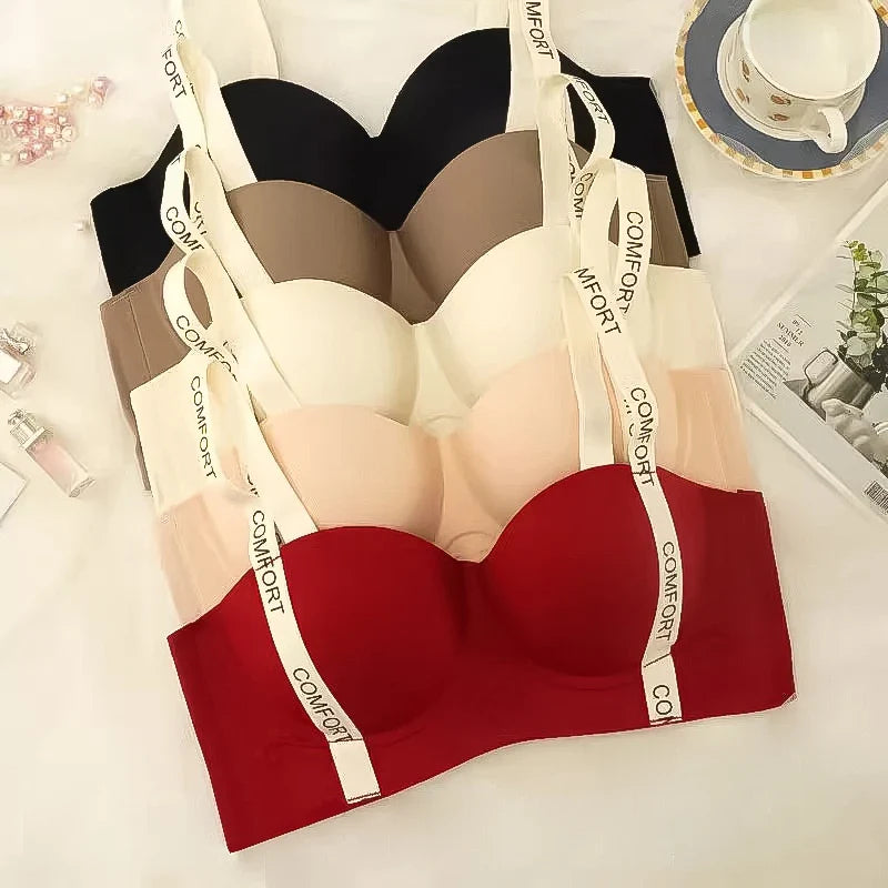 Selmira Frontknopf Wireless BH – Nahtlose Plus-Size BHs, Kein Stahlbügel Komfort