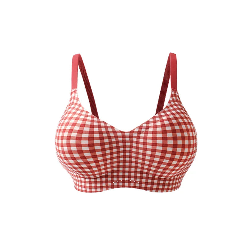 Selmira Klassischer Wireless Push-up BH – Nahtloses Bralette für Frauen mit Kleiner Brust