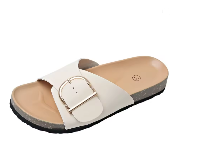 Selmira | Orthopädisch Flache Sandalen mit Einstellbarer Schnalle Riemen
