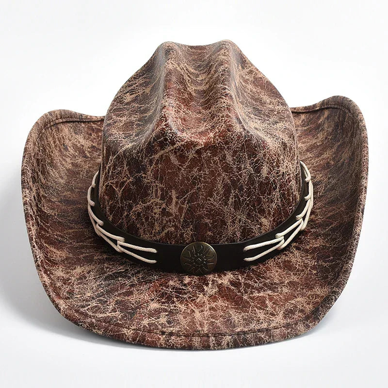 Selmira - Cowboyhut mit Knochenperlenbesatz