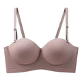Selmira Nahtloser Strapless Push-up BH – Rutschfeste Wireless Bralette, Unsichtbarer Komfort