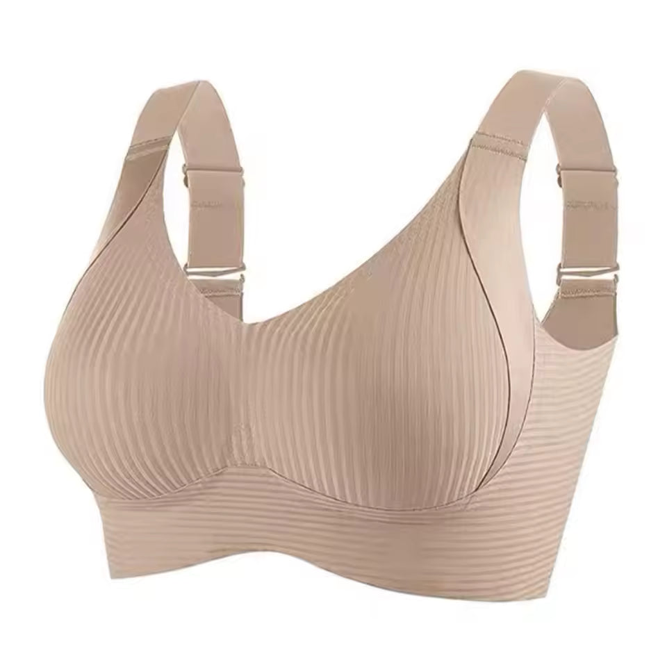 Selmira Damen Nahtloser Push-up BH – Drahtlos, Anti-Sagging Bralette, Bequeme Große Größen Unterwäsche