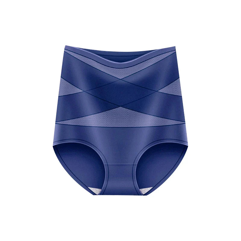 FallSweet 1/3PCS Große Größe Baumwollslips – Hohe Taille, Weiche Atmungsaktive Unterwäsche