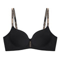 Selmira Flanell Wärmender BH – Dickes Wireless Push-up Bralette für Winterkomfort