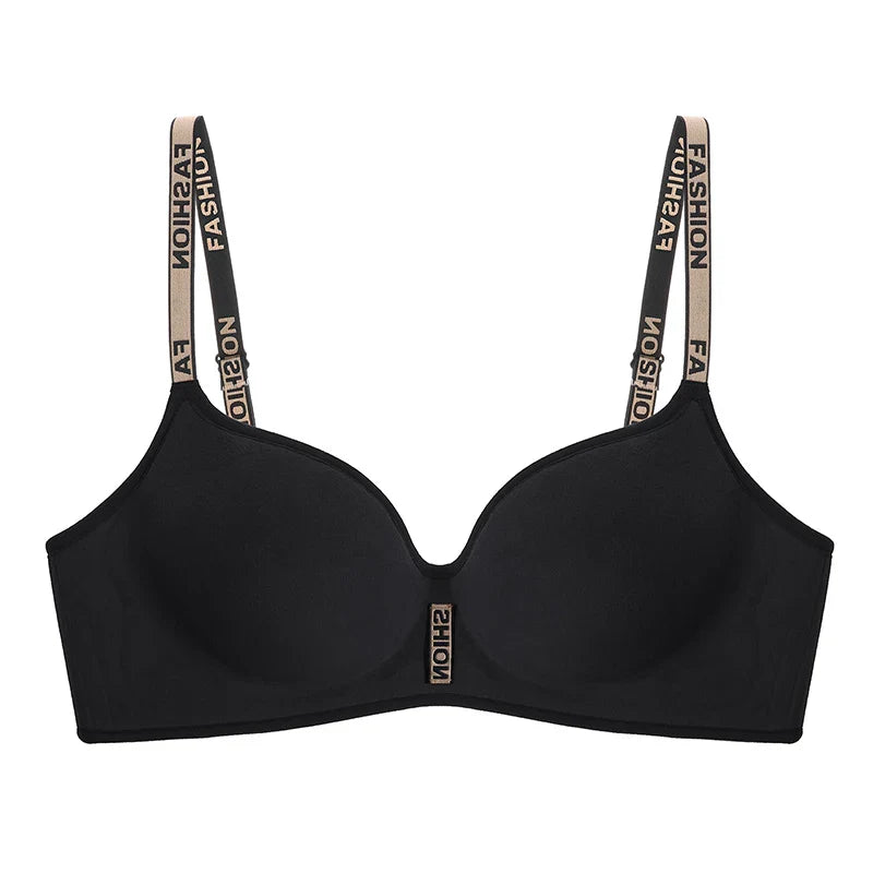 Selmira Flanell Wärmender BH – Dickes Wireless Push-up Bralette für Winterkomfort