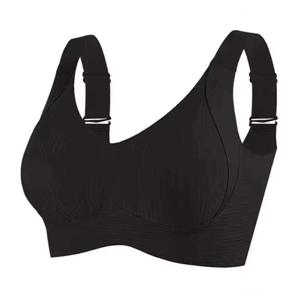 Selmira Damen Nahtloser Push-up BH – Drahtlos, Anti-Sagging Bralette, Bequeme Große Größen Unterwäsche