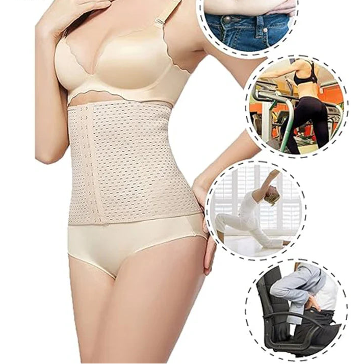 Selmira Bauchweg-Korsett – Figurformender Waist Trainer mit Starkem Bauchweg-Effekt & Rückenstütze