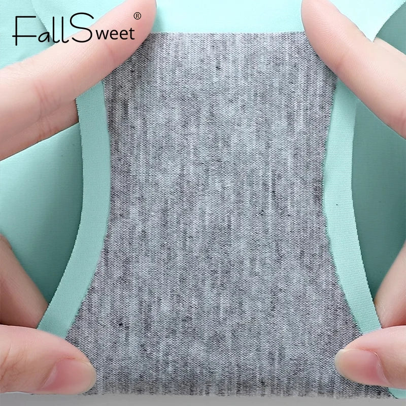 Selmira Plus-Size Drahtloser BH – Schönes Rückendesign, Weiche Unterstützung Sport-Unterwäsche