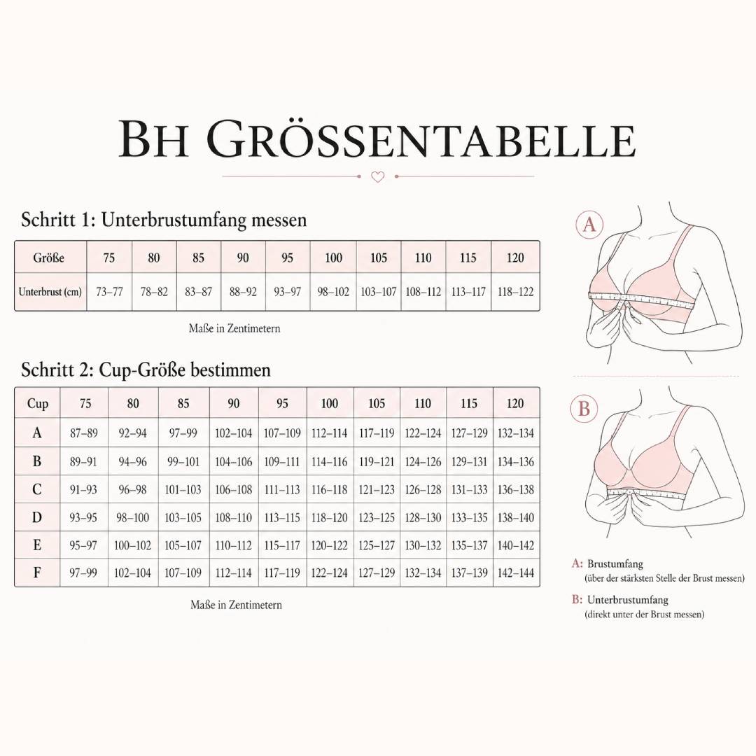 Rückenglättender T-Shirt-BH mit Bügel und Polsterung