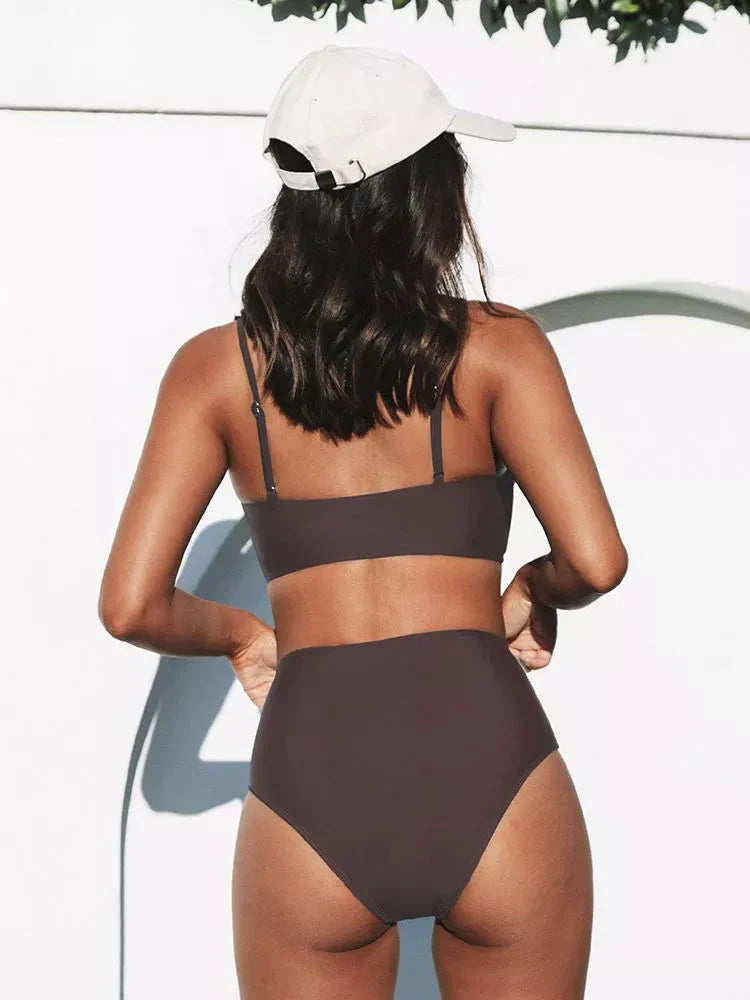 Damen Bikini Set mit Hoher Taille & Sommer-Strandmode | Selmira