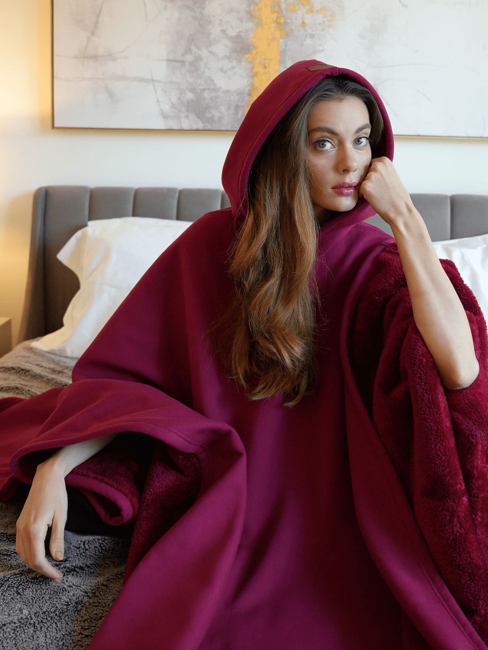 Kapuzenjacke (beschwert)