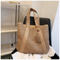 Selmira | Sommertasche Aus Stroh mit Lässigem Design