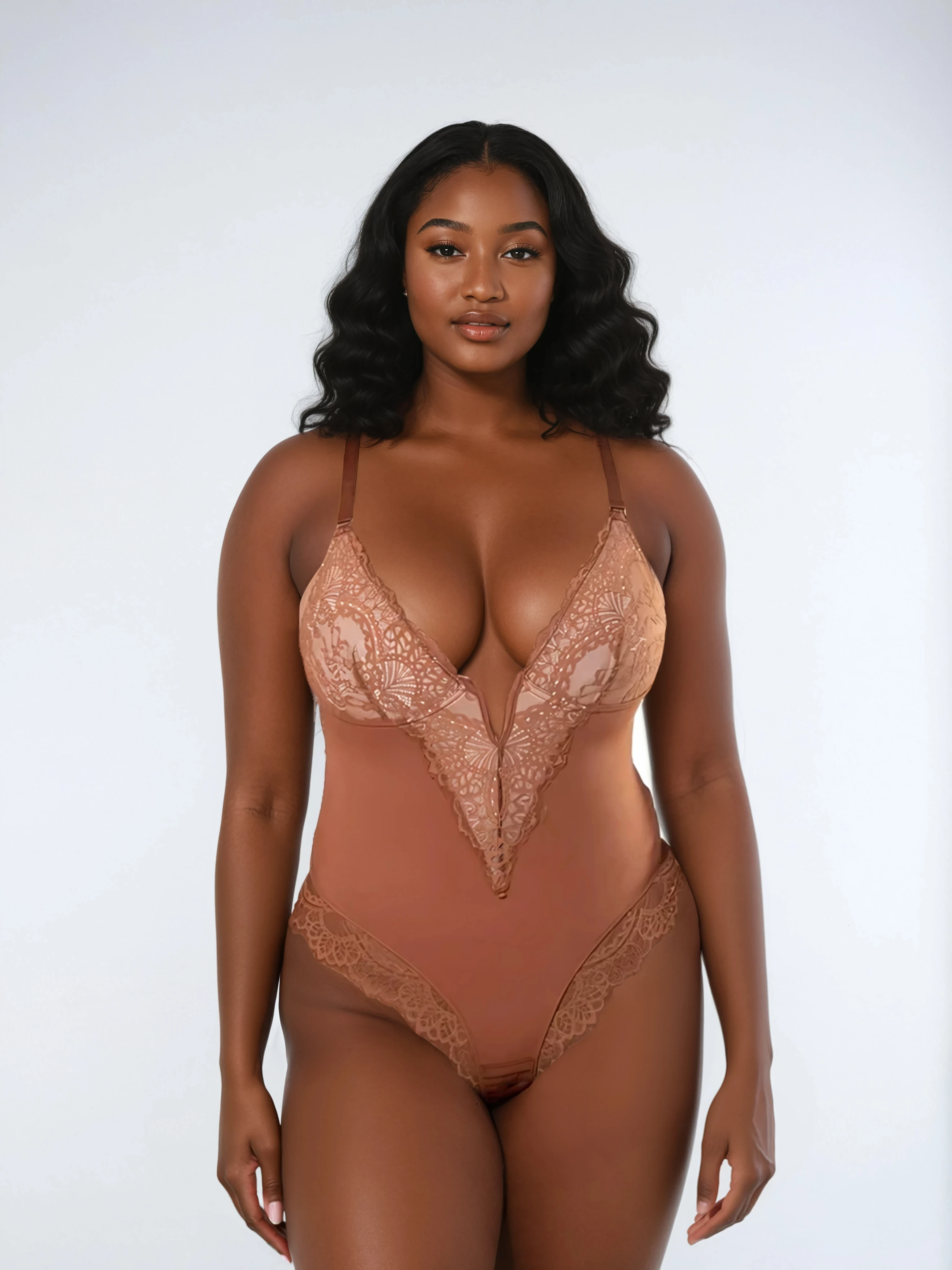 Selmira Zoë - Luxus-Bodysuit aus Spitze