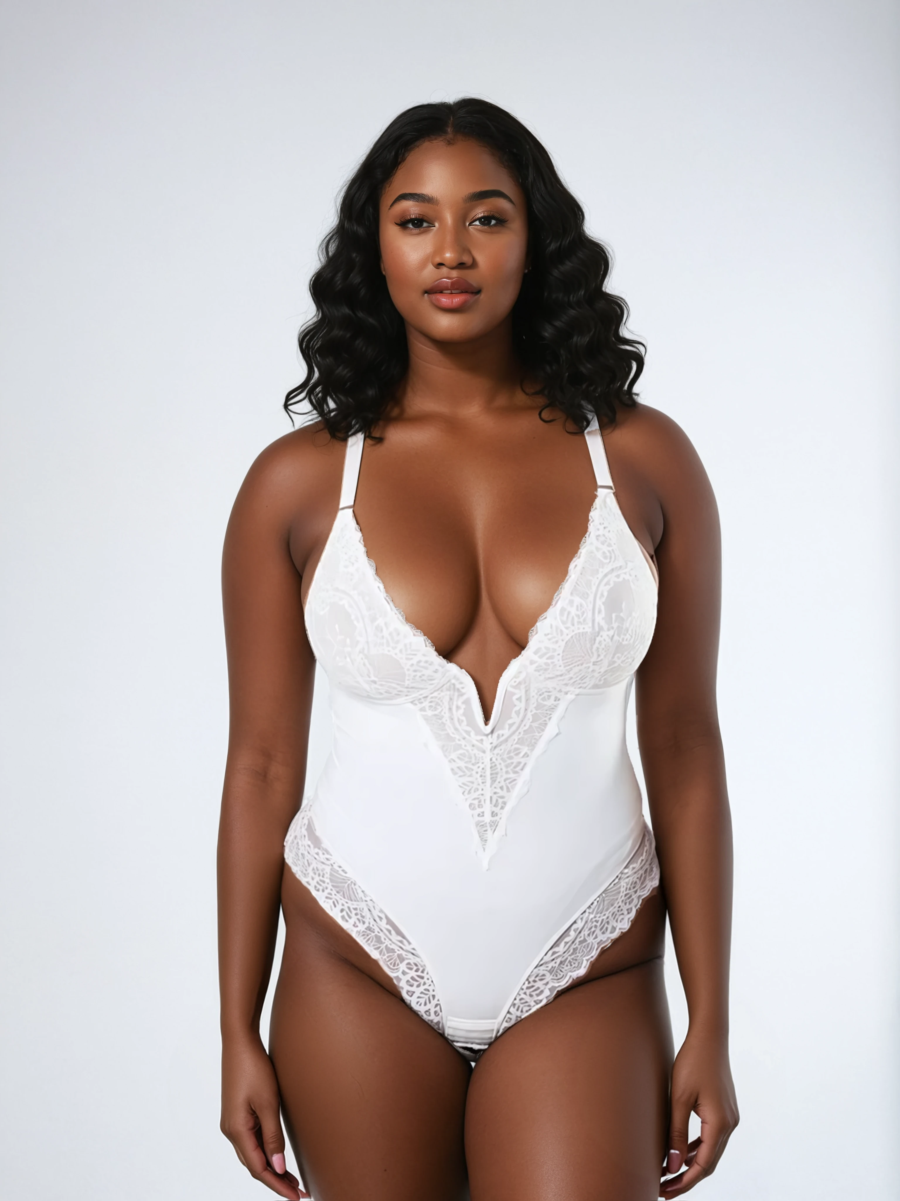 Selmira Zoë - Luxus-Bodysuit aus Spitze