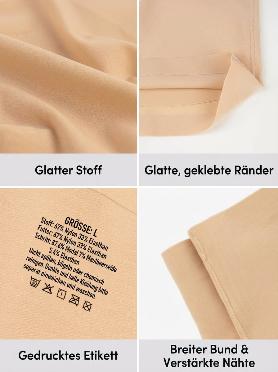 Selmira nahtlose Shapewear-Shorts mit mittelhohem Bund und Bauchkontrolle