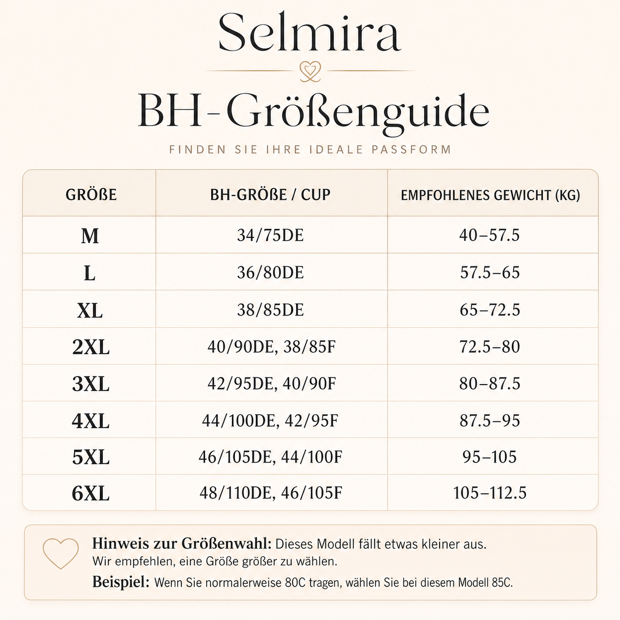Selmira Push-up Deep V BH – Nahtloser Wireless Bralette für Damen, Bequeme Unterwäsche