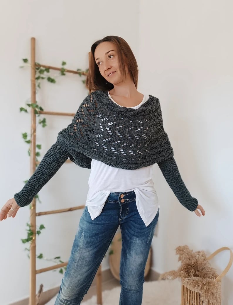 Selmira | Bequemer Strickschal