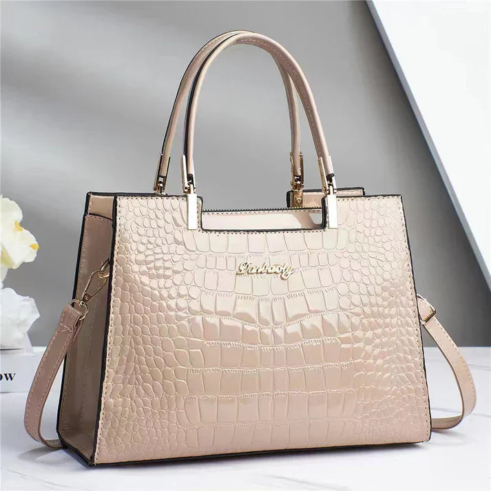 Selmira | Frauen glänzende handtasche