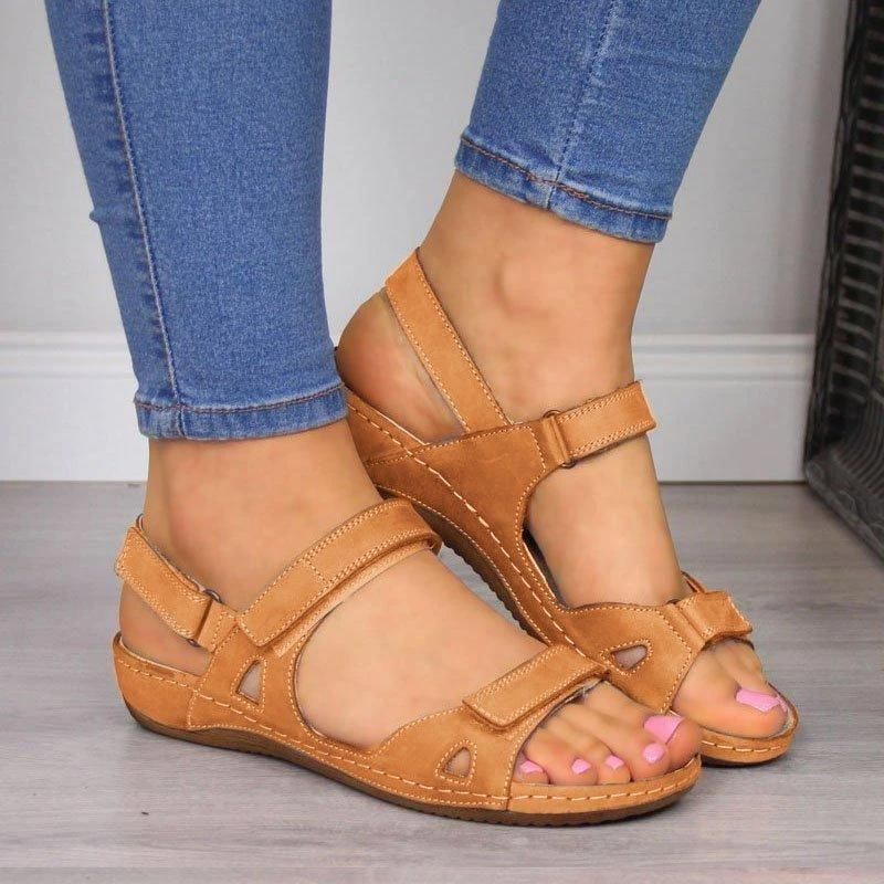 Selmira | Bequeme Orthopädische Trend-Sandalen