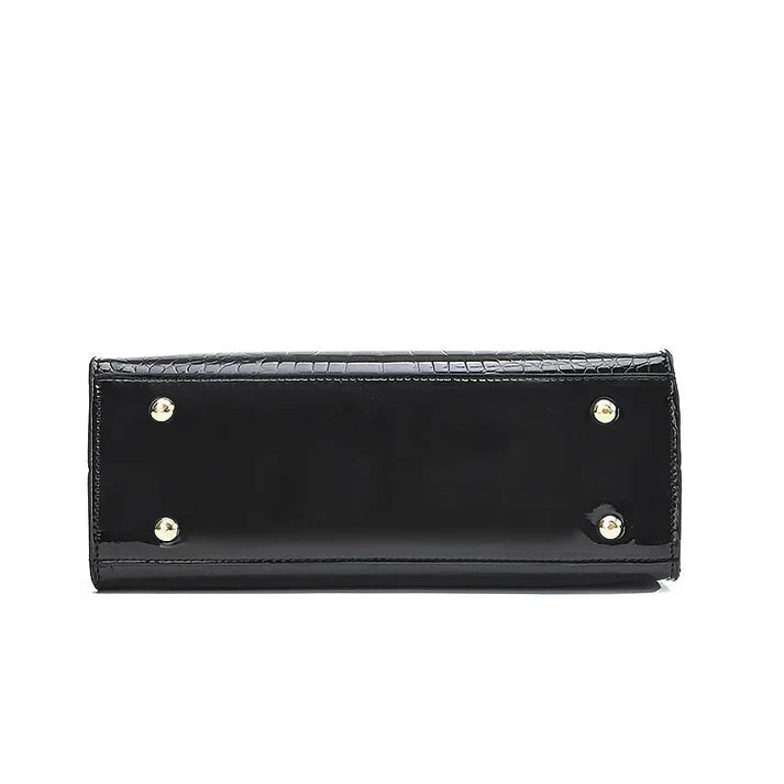 Selmira | Frauen glänzende handtasche