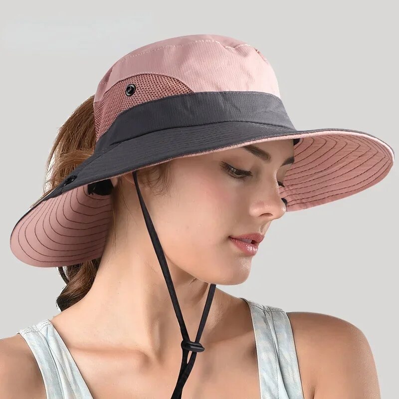 Selmira | Sonnenhut Stilvolle Anti-UV-Schutz