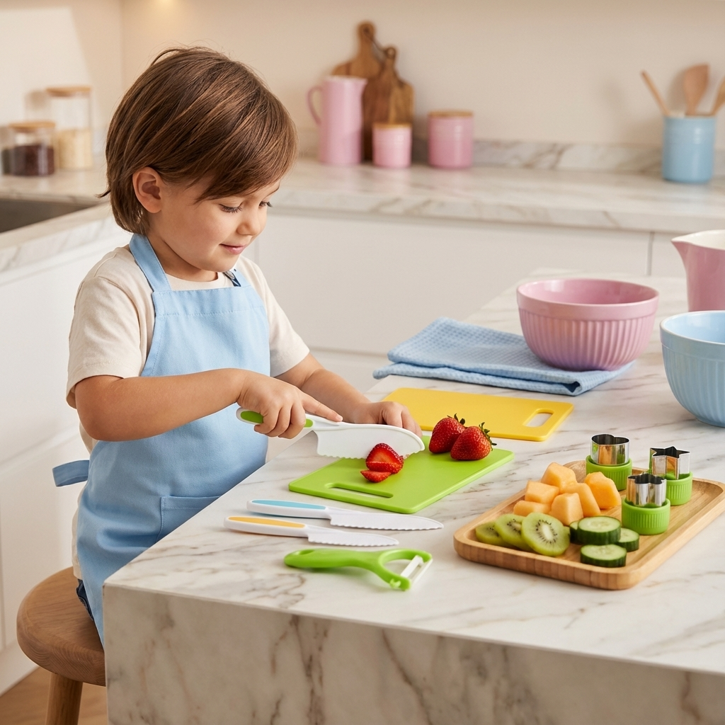 Sicheres Küchen Set - für kleine Gourmetköche