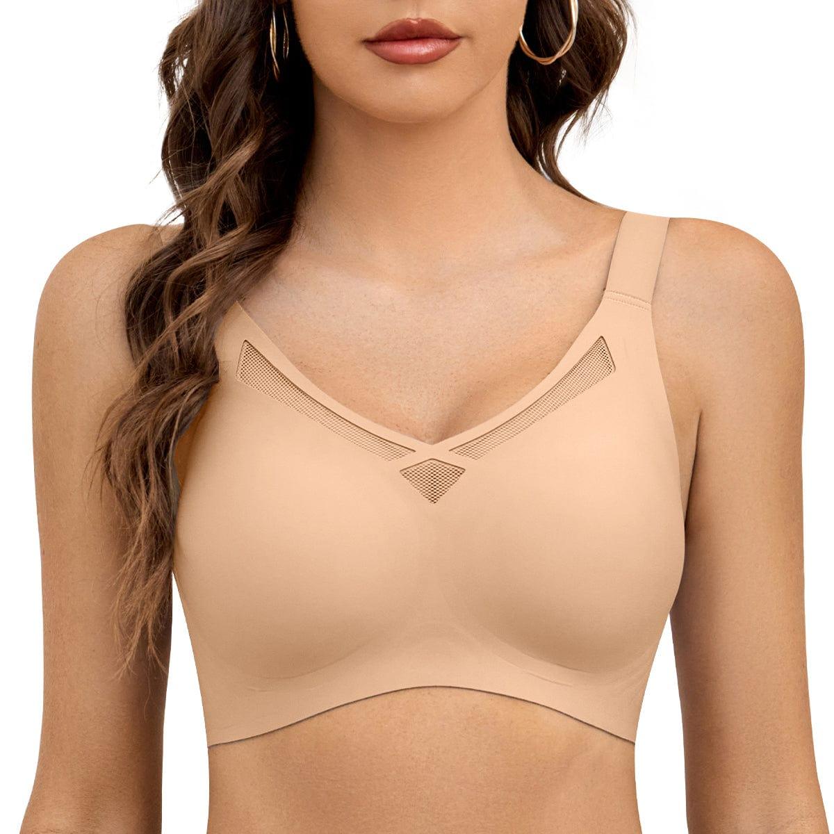 Selmira nahtloser bügelloser Push-up-BH für Damen