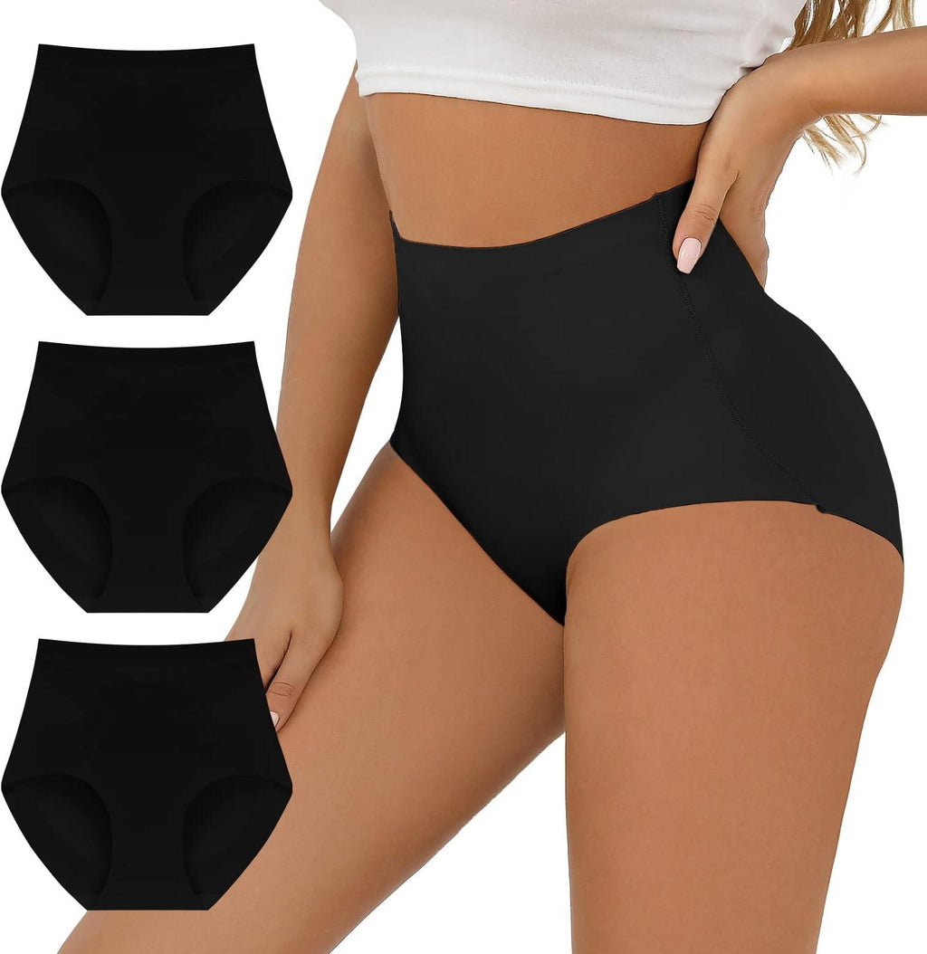 Nahtlose High-Waist-Unterwäsche mit Bauchkontrolle
