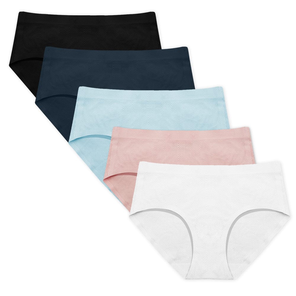 Selmira atmungsaktive No-Show-Slips für Damen