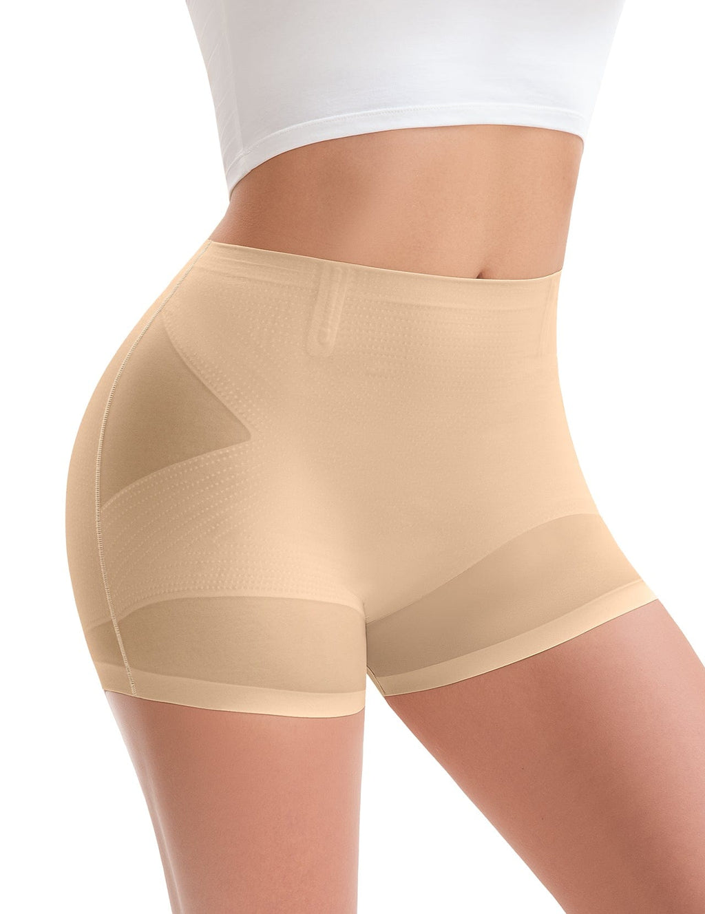Selmira nahtlose Shapewear-Shorts mit mittelhohem Bund und Bauchkontrolle