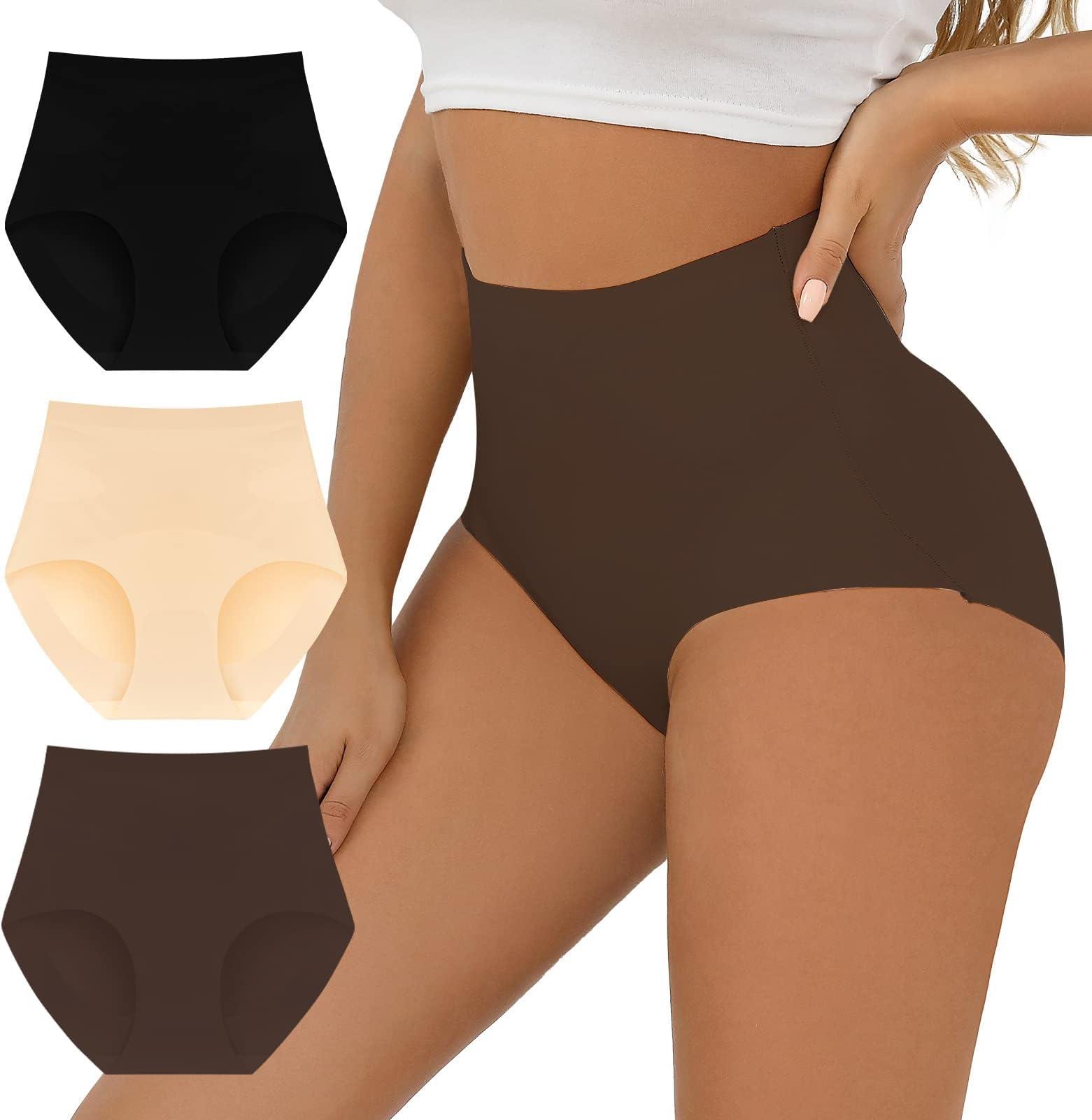 Nahtlose High-Waist-Unterwäsche mit Bauchkontrolle
