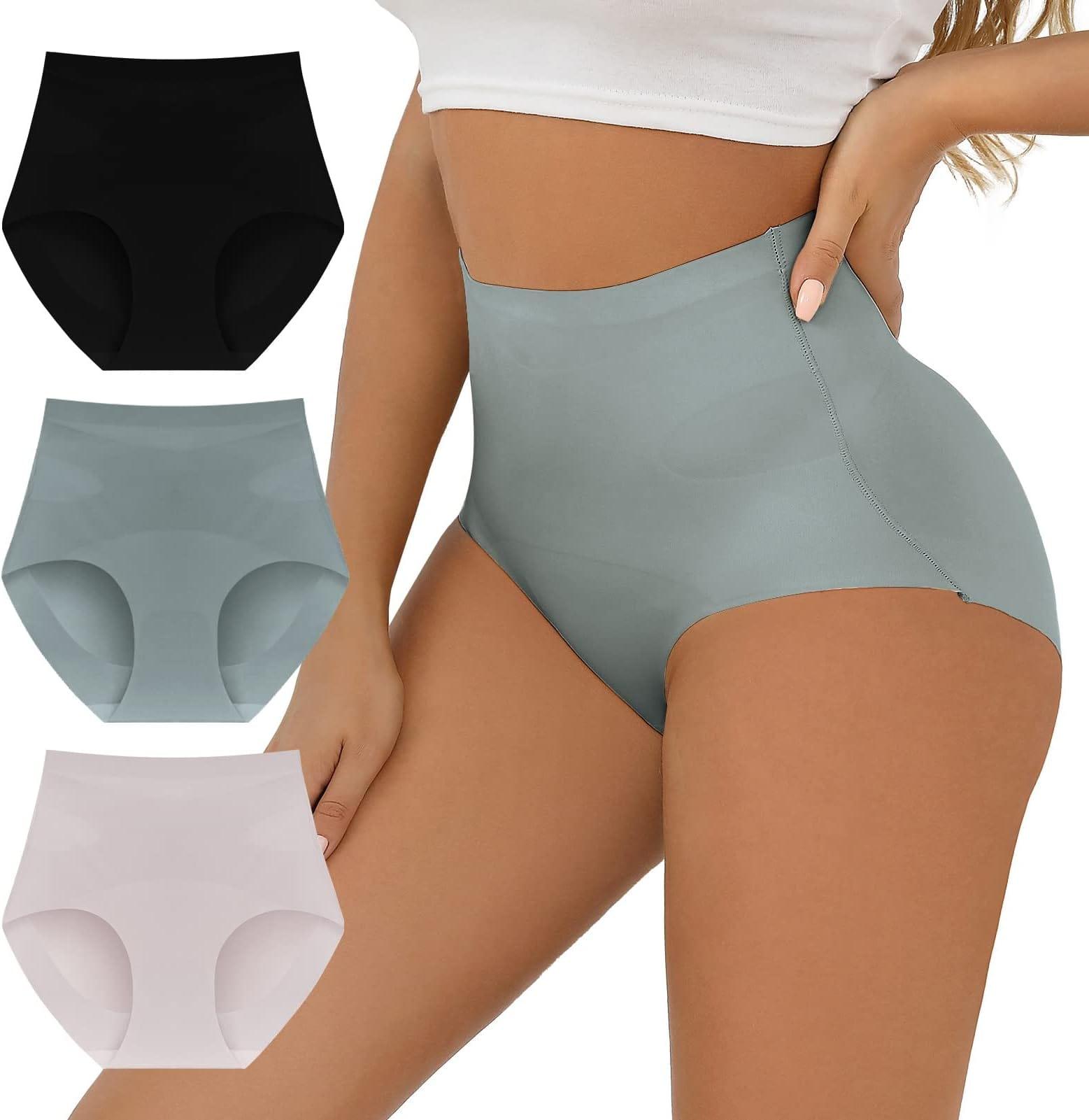 Nahtlose High-Waist-Unterwäsche mit Bauchkontrolle